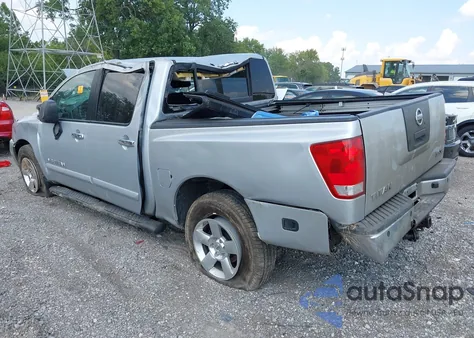 2007 Nissan Titan Se from USA, damaged, VIN 1N6BA07B57N207880